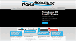 Desktop Screenshot of nokiamobileblog.com